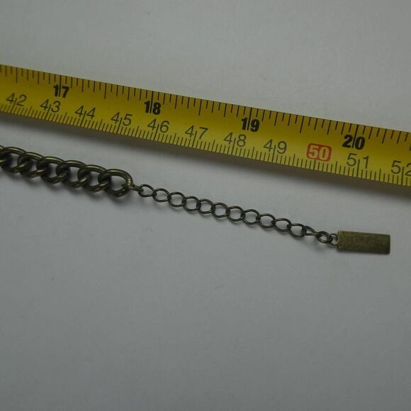 Baublebar Bib Statement Rhinestone Necklace Crystal Rhinestone Cluster Dangles - Picture 9 of 9